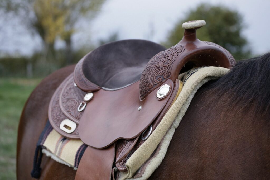 Midas Leather Horse Saddle